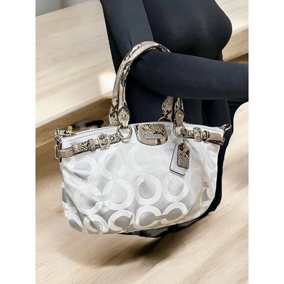 Coach 18650 Madison Sophia OP Art Satchel Bag - Picture 7 of 12